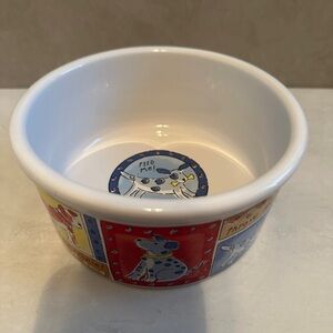 Signature Housewares “Feed Me” by Ursula Dodge 6” Food Water Bowl